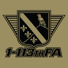 Load image into Gallery viewer, 1-113th FA HHB Havoc Brown Guardian Poly TShirt (Premium)
