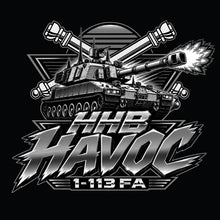 Load image into Gallery viewer, 1-113th FA HHB Havoc Stealth Compression Poly TShirt (Premium)

