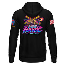 Load image into Gallery viewer, 1-113th FA HHB Havoc Black Hyperion Poly Hoodie (Premium)
