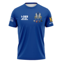 Load image into Gallery viewer, 1-210th AVN &quot;Athletic&quot; Fit Guardian Blue TShirt (Premium)
