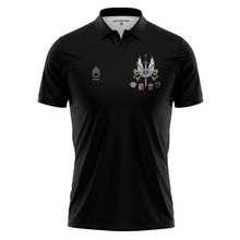 Load image into Gallery viewer, 1-210th AVN Black Fusion Polo (Premium)
