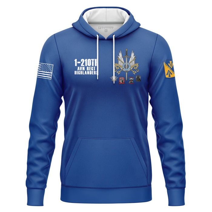 1-210th AVN Blue Hyperion Hoodie (Premium)
