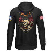 Load image into Gallery viewer, D Co 1-229 Black Hyperion Hoodie (Premium)
