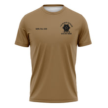 Load image into Gallery viewer, 1-36 IN Bn &quot;Athletic&quot; Fit Guardian Brown Poly TShirt (Premium)

