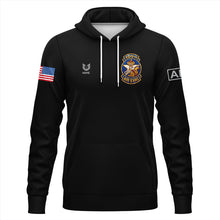 Load image into Gallery viewer, 109th Air Evac Black Hyperion Poly Hoodie (Premium)
