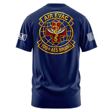 Load image into Gallery viewer, 109th Air Evac Navy Guardian Poly TShirt (Premium)
