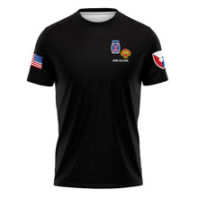 Load image into Gallery viewer, HHD USAG FDNY &quot;Athletic Fit&quot; Guardian Black Poly TShirt (Premium)
