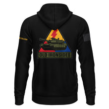 Load image into Gallery viewer, 1AD Triangle Black Hyperion Poly Hoodie (Premium)
