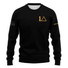 Load image into Gallery viewer, 1AD Triangle Black Sweatshirt (Premium)
