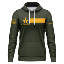 Load image into Gallery viewer, 1AD Stripe OD Green Hyperion Poly Hoodie (Premium)
