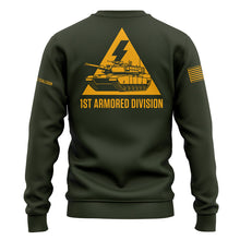 Load image into Gallery viewer, 1AD Stripe OD Green Sweatshirt (Premium)
