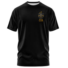 Load image into Gallery viewer, 1st SFG &quot;Airborne/Ranger&quot; &quot;Loose&quot; Fit Guardian Black TShirt (Premium)
