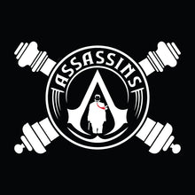 Load image into Gallery viewer, 2-3 FA Assassins Black Hyperion Hoodie (Premium)
