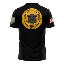 Load image into Gallery viewer, 2-37AR B Co "Athletic" Fit Guardian Black Poly TShirt (Premium)
