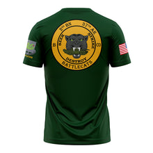 Load image into Gallery viewer, 2-37AR B Co "Athletic" Fit Guardian Green Poly TShirt (Premium)

