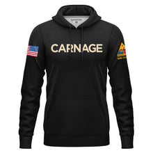 Load image into Gallery viewer, 2-37AR Carnage Black Hyperion Poly Hoodie (Premium)
