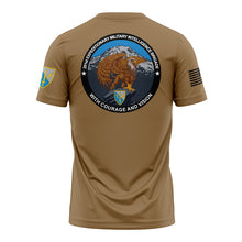 Load image into Gallery viewer, 201st EMIB HHC "Athletic" Fit Guardian Brown Poly TShirt (Premium)
