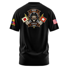 Load image into Gallery viewer, 208th Signal Co "Loose" Fit Guardian Black Poly TShirt (Premium)
