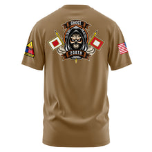 Load image into Gallery viewer, 208th Signal Co "Loose" Fit Guardian Brown Poly TShirt (Premium)
