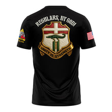Load image into Gallery viewer, 4-6 IN "Athletic" Fit Guardian Black TShirt (Premium)
