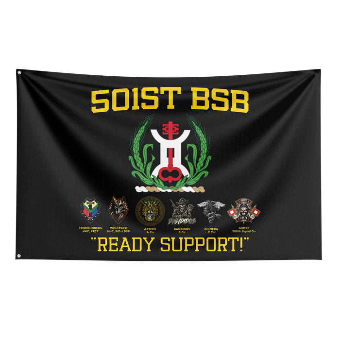 501st BSB Providers w/Unit Names Flag (56