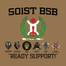 Load image into Gallery viewer, 501st BSB Providers w/Unit Names &quot;Loose&quot; Fit Guardian Brown Poly TShirt (Premium)
