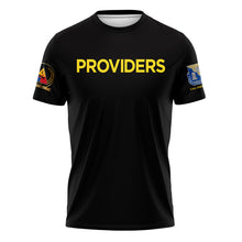 Load image into Gallery viewer, 501st BSB Providers &quot;Athletic&quot; Fit Guardian Black Poly TShirt (Premium)
