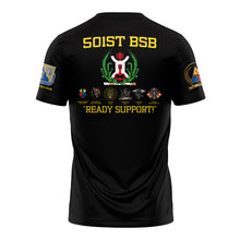 Load image into Gallery viewer, 501st BSB Providers w/Unit Names &quot;Athletic&quot; Fit Guardian Black Poly TShirt (Premium)
