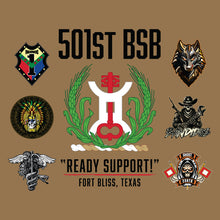Load image into Gallery viewer, 501st BSB Providers &quot;Athletic&quot; Fit Guardian Brown Poly TShirt (Premium)
