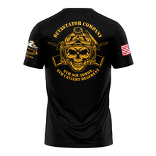 Load image into Gallery viewer, 6-8 CAV "Athletic" Fit Guardian Black Poly TShirt (Premium)
