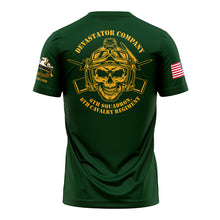 Load image into Gallery viewer, 6-8 CAV "Athletic" Fit Guardian Green Poly TShirt (Premium)
