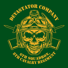 Load image into Gallery viewer, 6-8 CAV "Loose" Fit Guardian Green Poly TShirt (Premium)
