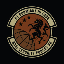 Load image into Gallery viewer, 932nd Security Forces Sq &quot;Loose&quot; Fit Guardian Black TShirt (Premium)
