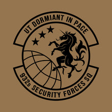 Load image into Gallery viewer, 932nd Security Forces Sq &quot;Loose&quot; Fit Guardian Brown TShirt (Premium)
