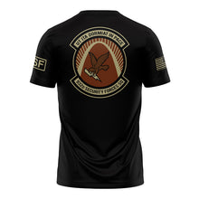 Load image into Gallery viewer, 932nd Security Forces Sq &quot;Athletic&quot; Fit Guardian Black TShirt (Premium)
