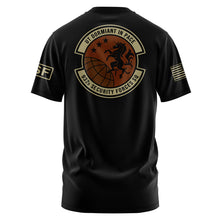 Load image into Gallery viewer, 932nd Security Forces Sq &quot;Loose&quot; Fit Guardian Black TShirt (Premium)
