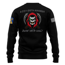 Load image into Gallery viewer, A Co 1-210 AVN Black Sweatshirt (Premium)
