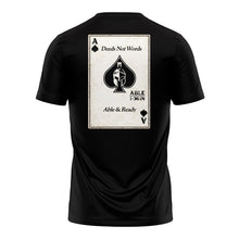 Load image into Gallery viewer, 1-36 IN Bn "Athletic" Fit Guardian Black Poly TShirt (Premium)
