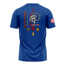 Load image into Gallery viewer, Apollo Co 46th ASB &quot;Athletic&quot; Fit Guardian Blue TShirt (Premium)
