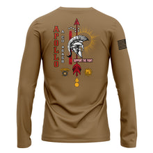 Load image into Gallery viewer, Apollo Co 46th ASB &quot;Loose&quot; Fit Guardian Brown LS TShirt (Premium)
