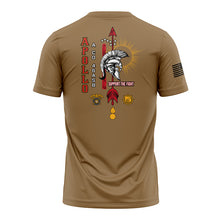 Load image into Gallery viewer, Apollo Co 46th ASB &quot;Athletic&quot; Fit Guardian Brown TShirt (Premium)
