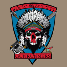 Load image into Gallery viewer, B Co 1-210th AVN &quot;Instructor&quot; Brown TShirt (Cotton)
