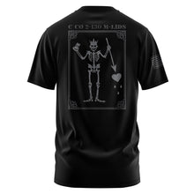 Load image into Gallery viewer, C Co 2-130th INF &quot;Ace of Spades&quot; &quot;Loose&quot; Fit Guardian Black TShirt (Premium)
