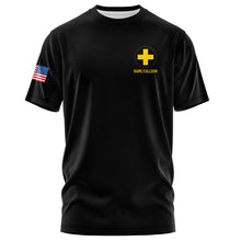 Load image into Gallery viewer, C Co 2-130th INF &quot;Loose&quot; Fit Guardian Black TShirt (Premium)
