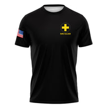 Load image into Gallery viewer, C Co 2-130th INF &quot;Athletic&quot; Fit Guardian Black TShirt (Premium)
