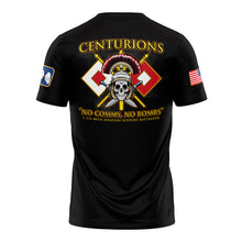 Load image into Gallery viewer, C Co 46th ASB &quot;Athletic&quot; Fit Guardian Black Poly TShirt (Premium)
