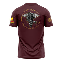 Load image into Gallery viewer, C Co 501st BSB &quot;Athletic&quot; Fit Guardian Maroon Poly TShirt (Premium)
