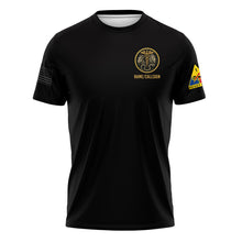 Load image into Gallery viewer, C Co 501st BSB &quot;Athletic&quot; Fit Guardian Black Poly TShirt (Premium)

