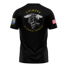 Load image into Gallery viewer, C Co 501st BSB &quot;Athletic&quot; Fit Guardian Black/Gold Poly TShirt (Premium)
