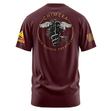 Load image into Gallery viewer, C Co 501st BSB &quot;Loose&quot; Fit Guardian Maroon Poly TShirt (Premium)
